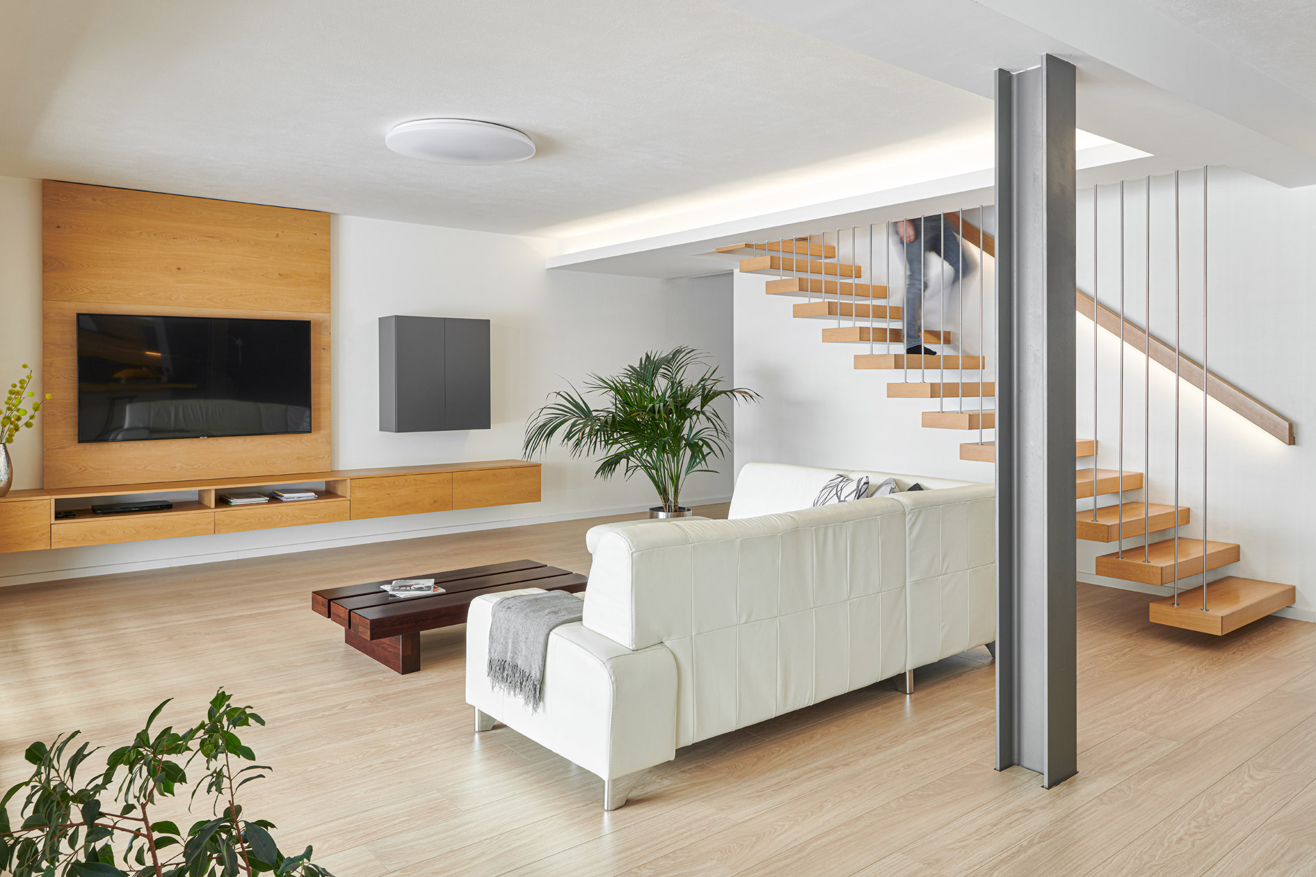 Hanák nábytek Realizace interiéru Obývací pokoj